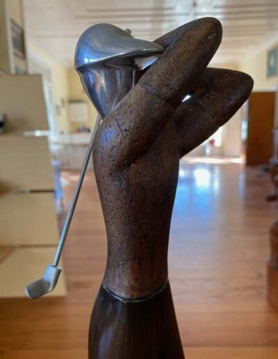 Golf Figurine detail